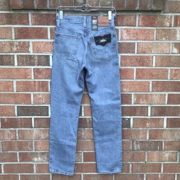 Levi’s 501 High Rise Straight Leg Jeans 24x30 NWT - Picture 4 of 16